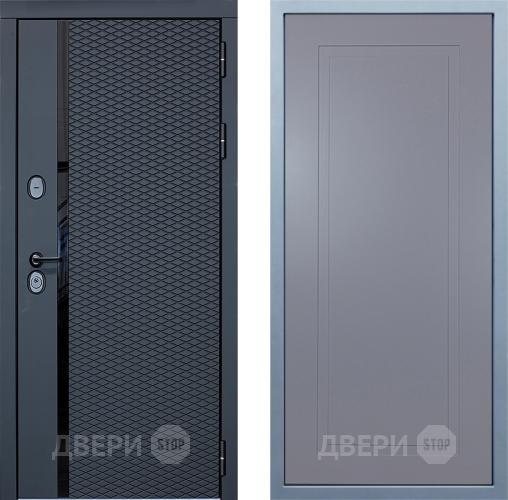 Входная металлическая Дверь Дива МХ-47 STR Н-10 Силк Маус в Люберцах