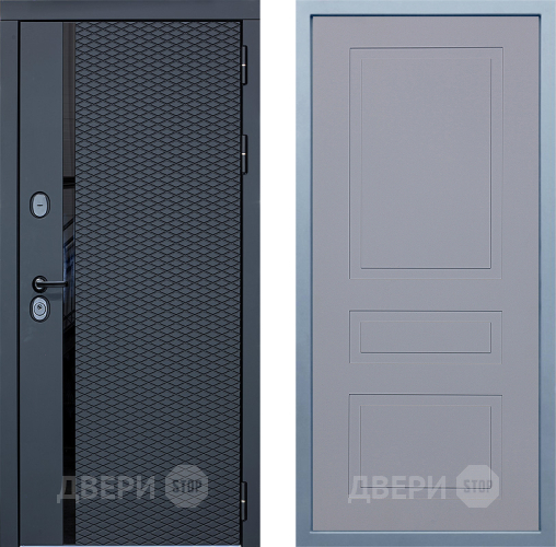 Входная металлическая Дверь Дива МХ-47 STR Н-13 Силк Маус в Люберцах