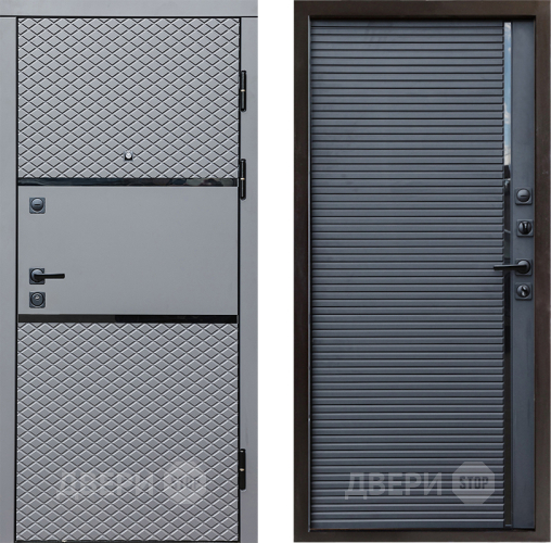 Дверь Престиж Ромб Porte Черный кварц в Люберцах