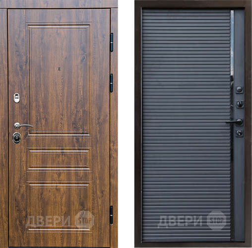 Дверь Престиж Классика Дуб Porte Черный кварц в Люберцах