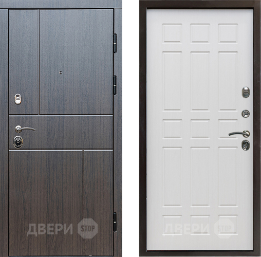 Входная металлическая Дверь Престиж Горизонт Венге Спарта Лиственница белая в Люберцах