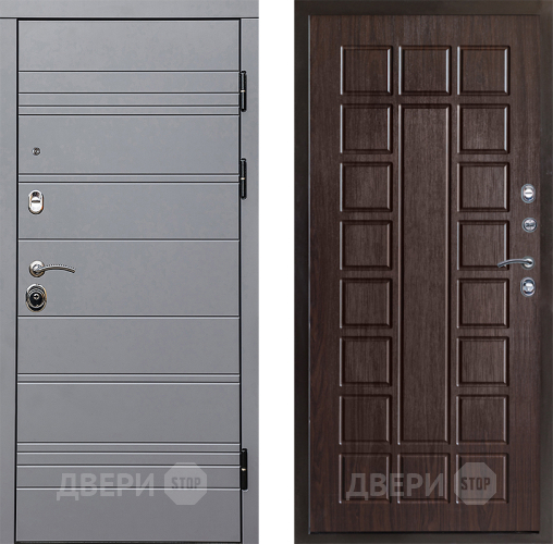 Входная металлическая Дверь Престиж Линия Грэй Престиж Венге в Люберцах