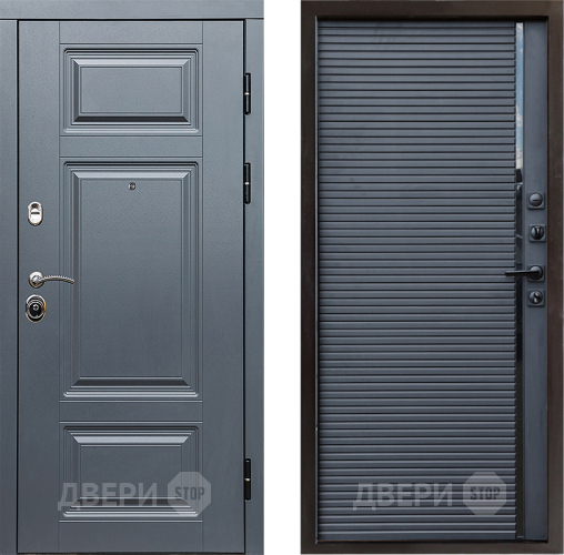 Входная металлическая Дверь Престиж Премиум Porte Черный кварц в Люберцах
