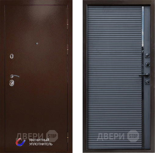 Дверь Престиж Медь Porte Черный кварц в Люберцах