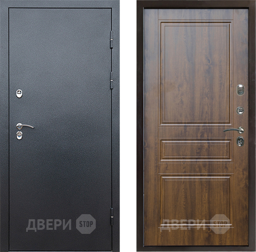 Дверь Престиж TERMO с терморазрывом Снегирь Серебро Классика Дуб в Люберцах