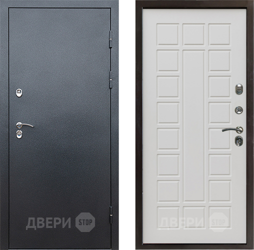 Входная металлическая Дверь Престиж TERMO с терморазрывом Снегирь Серебро Престиж Бежевый мат в Люберцах