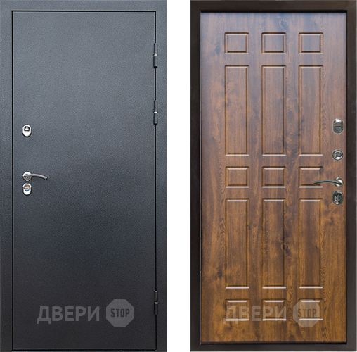 Входная металлическая Дверь Престиж TERMO с терморазрывом Снегирь Серебро Спарта Дуб в Люберцах