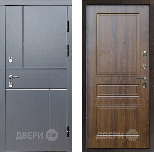 Дверь Престиж TERMO с терморазрывом Горизонт Грэй Классика Дуб в Люберцах