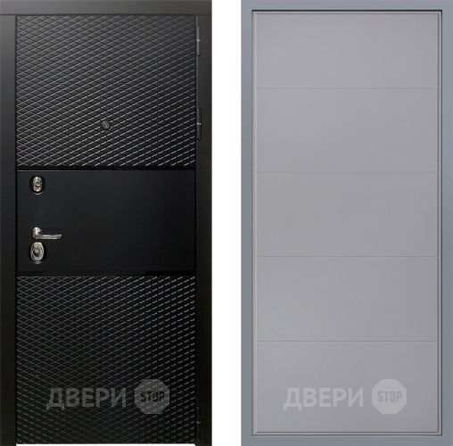 Дверь Заводские двери Тефлон Тривия Грей софт в Люберцах