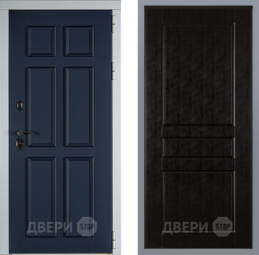 Дверь Заводские двери Стокгольм К-2 Венге в Люберцах