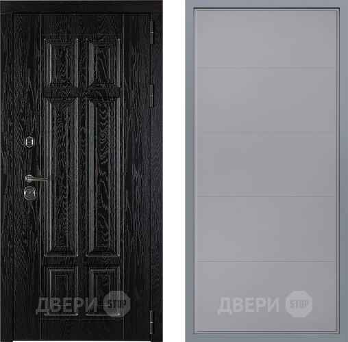 Дверь Заводские двери Мюнхен Тривия Грей софт в Люберцах
