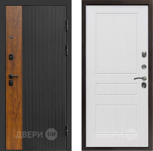 Входная металлическая Дверь Престиж Prestizh Классика Белое дерево в Люберцах