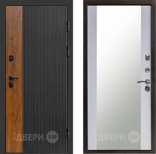 Дверь Престиж Prestizh Зеркало Белый софт в Люберцах