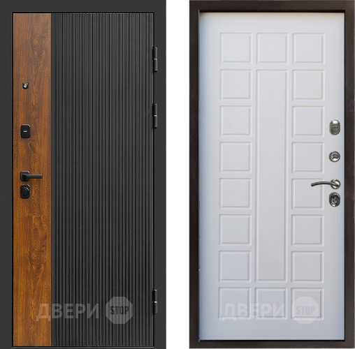 Входная металлическая Дверь Престиж Prestizh Престиж Белое дерево в Люберцах