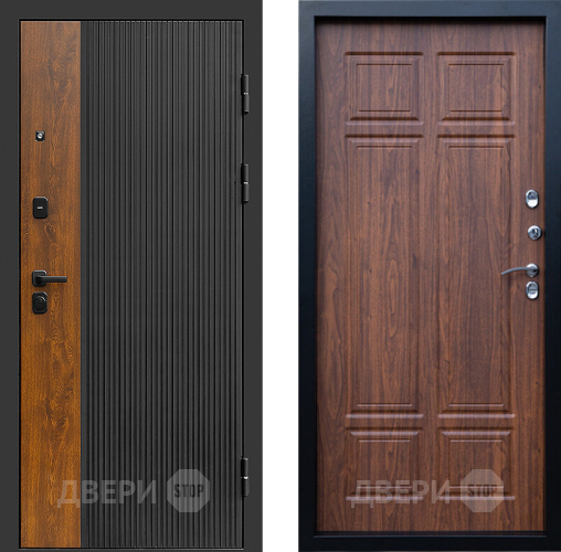 Входная металлическая Дверь Престиж Prestizh Премиум Орех темный в Люберцах