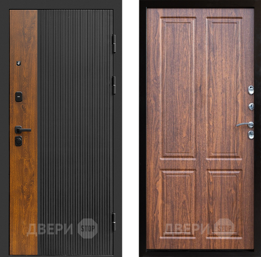 Входная металлическая Дверь Престиж Prestizh Премиум Орех светлый в Люберцах