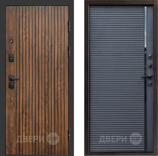 Входная металлическая Дверь Престиж Tvist Porte Черный кварц в Люберцах