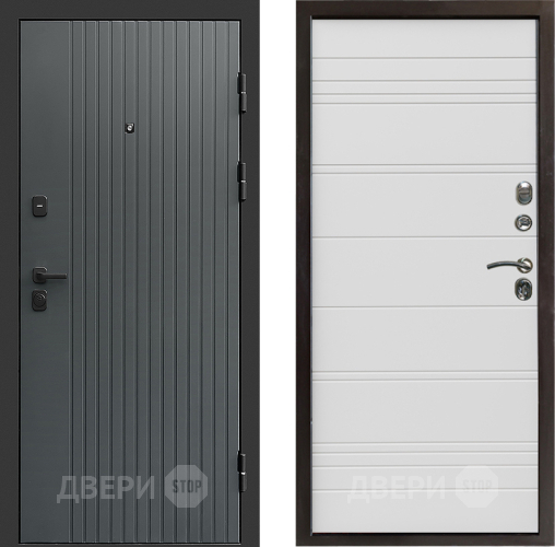 Дверь Престиж Tvist Grey Line Белый в Люберцах