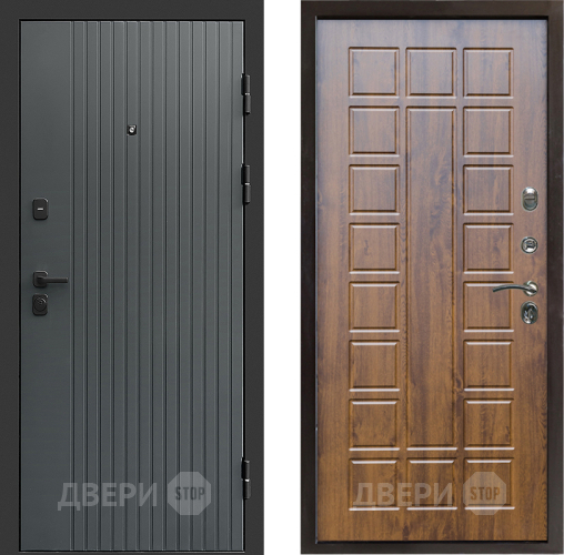 Входная металлическая Дверь Престиж Tvist Grey Престиж Дуб в Люберцах