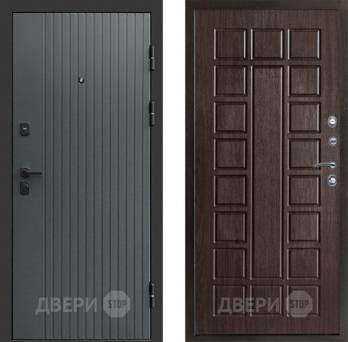 Входная металлическая Дверь Престиж Tvist Grey Престиж Венге в Люберцах