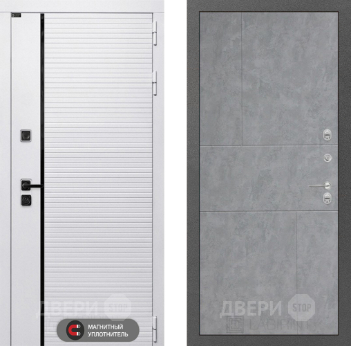 Дверь Лабиринт (LABIRINT) Royal 21 Бетон светлый в Люберцах