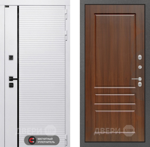 Дверь Лабиринт (LABIRINT) Royal 03 Орех бренди в Люберцах
