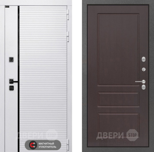 Дверь Лабиринт (LABIRINT) Royal 03 Орех премиум в Люберцах