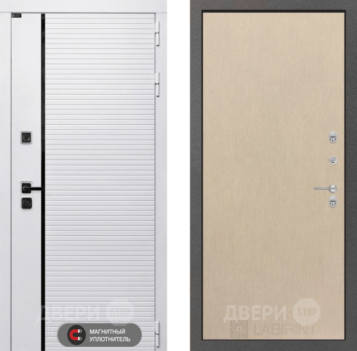 Входная металлическая Дверь Лабиринт (LABIRINT) Royal 05 Венге светлый в Люберцах