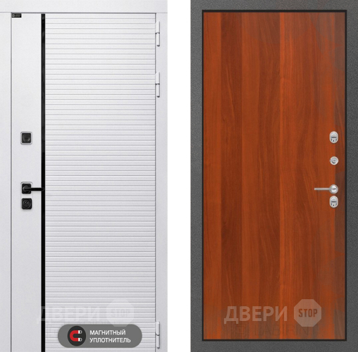 Входная металлическая Дверь Лабиринт (LABIRINT) Royal 05 Итальянский орех в Люберцах