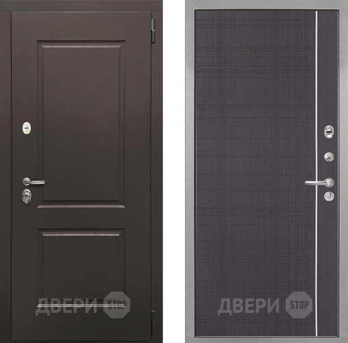 Входная металлическая Дверь Интекрон (INTECRON) Кампо В-07 с молдингом Венге в Люберцах