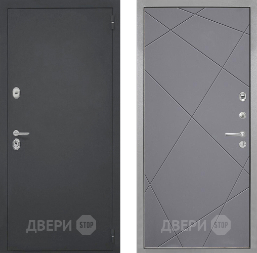 Дверь Интекрон (INTECRON) Гектор Лучи-М Графит софт в Люберцах