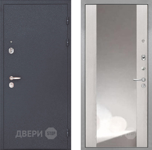 Дверь Интекрон (INTECRON) Колизей ФЛЗ-516 Зеркало Сосна белая в Люберцах