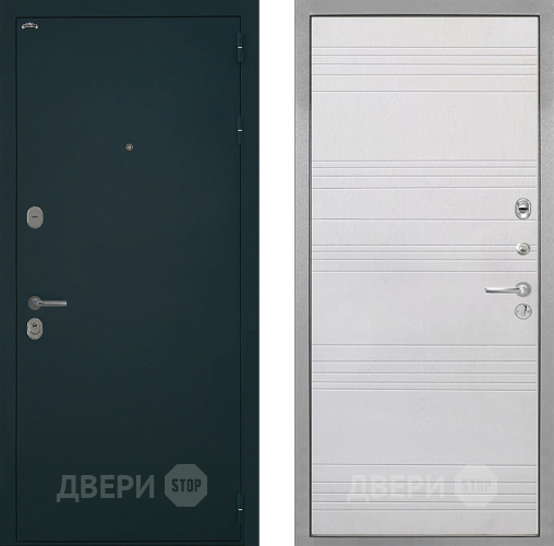 Входная металлическая Дверь Интекрон (INTECRON) Греция ФЛ-316 Белый ясень в Люберцах