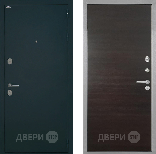 Входная металлическая Дверь Интекрон (INTECRON) Греция Гладкая Эковенге поперечный в Люберцах