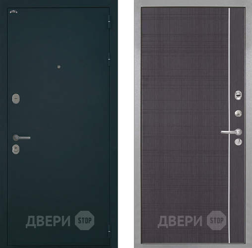 Входная металлическая Дверь Интекрон (INTECRON) Греция В-07 с молдингом Венге в Люберцах