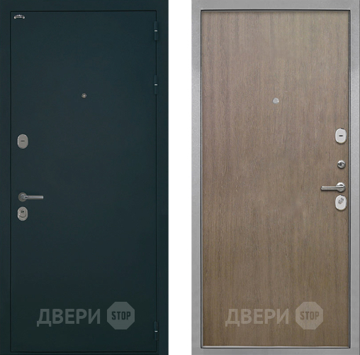 Входная металлическая Дверь Интекрон (INTECRON) Греция Гладкая шпон Венге коричневый в Люберцах
