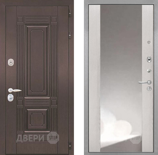 Дверь Интекрон (INTECRON) Италия ФЛЗ-516 Зеркало Сосна белая в Люберцах