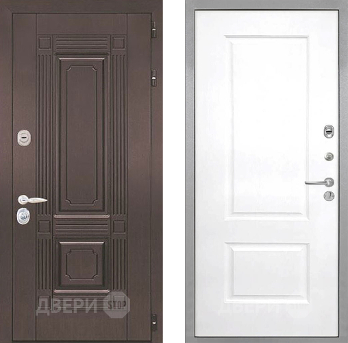 Входная металлическая Дверь Интекрон (INTECRON) Италия Альба Роял Вуд белый в Люберцах