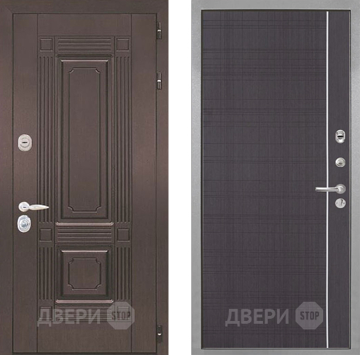 Входная металлическая Дверь Интекрон (INTECRON) Италия В-07 с молдингом Венге в Люберцах