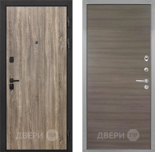 Дверь Интекрон (INTECRON) Профит Black Дуб Турин Гладкая Дуб тоскано поперечный в Люберцах