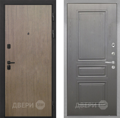 Дверь Интекрон (INTECRON) Профит Black Венге Коричневый ФЛ-243 Графит вуд дуб в Люберцах