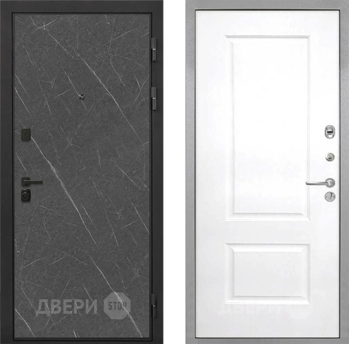 Входная металлическая Дверь Интекрон (INTECRON) Профит Black Гранит Лава Оникс Альба Роял Вуд белый в Люберцах