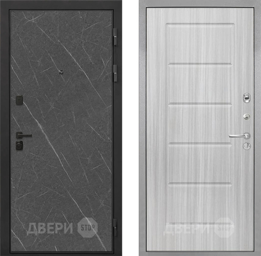 Дверь Интекрон (INTECRON) Профит Black Гранит Лава Оникс ФЛ-39 Сандал белый в Люберцах
