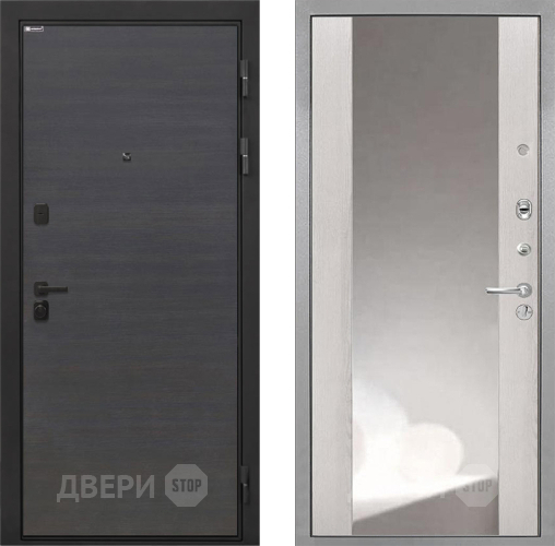 Дверь Интекрон (INTECRON) Профит Black Эковенге ФЛЗ-516 Зеркало Сосна белая в Люберцах