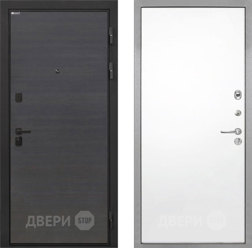 Дверь Интекрон (INTECRON) Профит Black Эковенге Гладкая Силк Сноу в Люберцах
