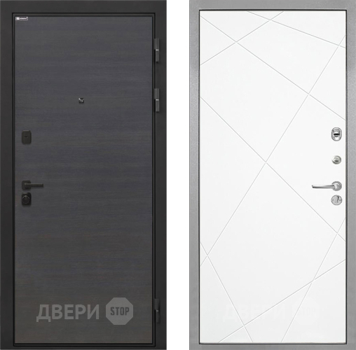 Дверь Интекрон (INTECRON) Профит Black Эковенге Лучи-М Софт милк в Люберцах