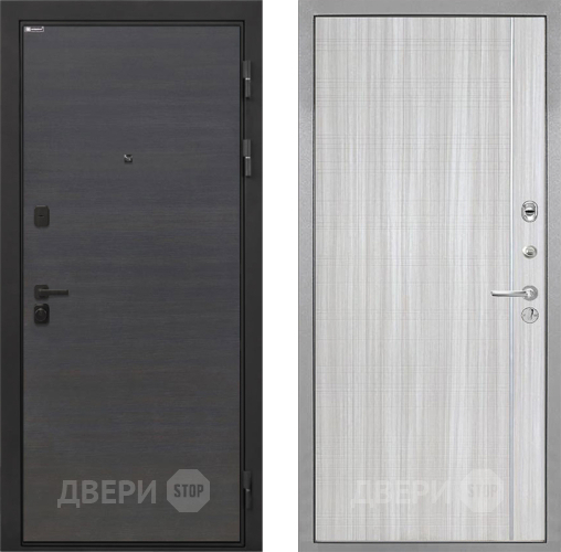 Дверь Интекрон (INTECRON) Профит Black Эковенге В-07 с молдингом Сандал белый в Люберцах