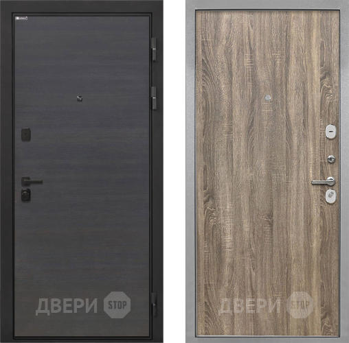 Дверь Интекрон (INTECRON) Профит Black Эковенге Гладкая Дуб турин в Люберцах