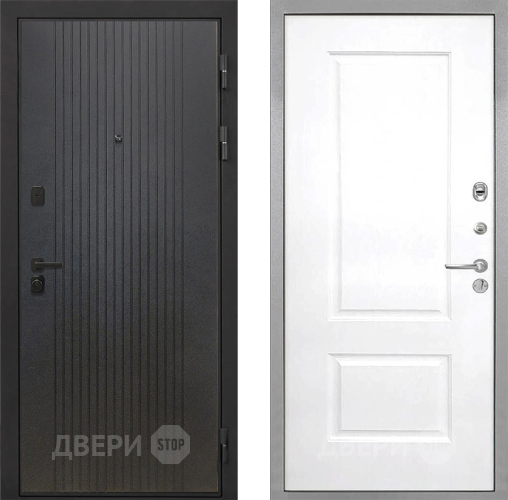 Входная металлическая Дверь Интекрон (INTECRON) Профит Black ФЛ-295 Альба Роял Вуд белый в Люберцах
