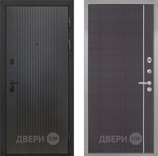 Входная металлическая Дверь Интекрон (INTECRON) Профит Black ФЛ-295 В-07 с молдингом Венге в Люберцах